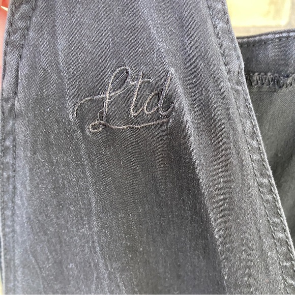TEAMLTD Black Denim Overalls - Picture 9 of 10